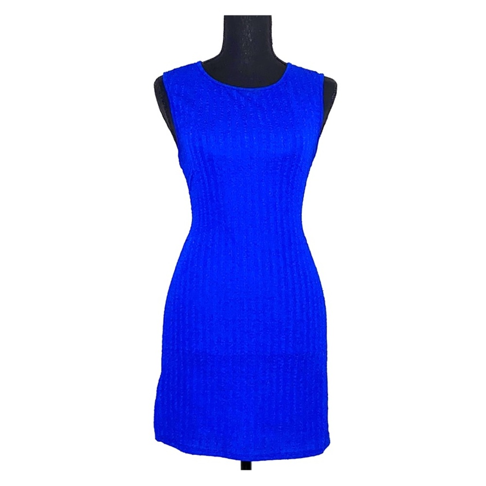 Royal blue dress